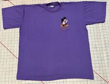 Vintage 1994 Mickey Mouse Disney World T-Shirt Purple Disney Land Size Large picture