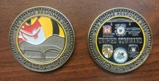 Francis Scott Key Bridge Response Challenge Coin 2024 - Unified Command / USCG picture