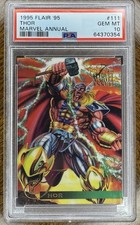 1995 Flair Marvel Annual Thor PSA 10 picture