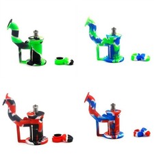 Random Color Convenient 1PC Stainless Steel Accessories Silicone Smoker Tool picture