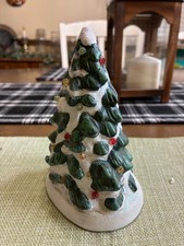 RARE-Enesco It's a Wonderful Life Holiday Village TOWN CENTER TREE-Lights Up picture