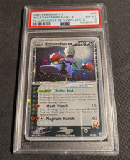 Pokémon Rocket's Hitmonchan EX 98/109 Team Rocket Returns Holo Rare PSA 8 NM-MT picture