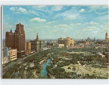 Postcard Aerial View Nanjing Road in Shanghai China picture