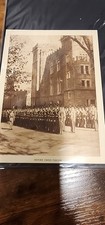 1924 Antique Photogravure Print West Point Cadets Before Dress Parade USMA COA picture