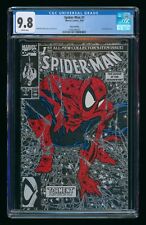 SPIDER-MAN #1 (1990) CGC 9.8 SILVER EDITION WHITE PAGES picture
