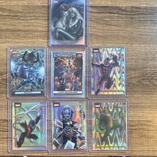 2026 Topps Chrome Marvel 7 Card Lot 4 Refractors Loki Nightcrawler Inserts picture