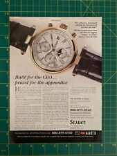 2005 Vintage Stauer Watch Built For The CEO Automatic Mechanical Print Ad N1 picture