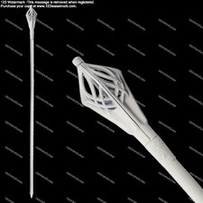 Gandalf Glamdring White Staff the Wizard from LOTR Cosplay Edition Piece Gift Bf picture