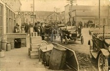 Nederland CO Colorado Street Scene c1908 RPPC Photo Postcard COPY picture