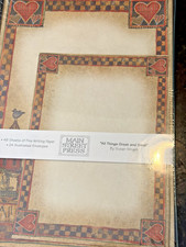 Vintage 1999 Susan Winget All Things Great & Small Stationery Set NOS Sealed picture