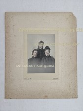 c1910s antique TINTED PHOTO nyc GRANDMOM STANTON Georgiana Mygatt Gray rockwood picture