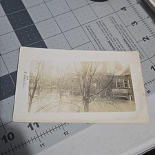 RPPC c1910 Huge Flood In Residential Neighborhood Vintage Postcard picture