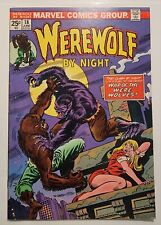 Werewolf By Night #18 VF War of the Werewolves 1974 Vintage Bronze, High Grade  picture