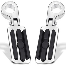 PBYMT Highway Pegs P-Clamp A3 Steel Compatible with Harley Davidson Touring H... picture