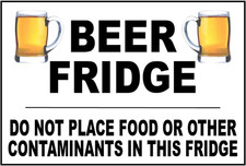 Beer Fridge Magnets (5 X 7 Inches) picture