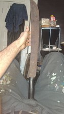 WWII 1944 USN MK2 Collins Legitimus Machete Original picture