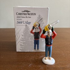 Dept 56 National Lampoon’s Christmas Vacation CLARK TRIMS THE TREE SHIPS FREE  picture