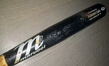 Robinson Cano 2011 Signed Inscribed Yankees Game Used Bat PSA DNA Coa Jeter Auto picture