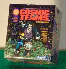 1993 DC COSMIC TEAMS Box--Factory Sealed--36 Packs picture