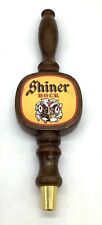Wooden Shiner Bock Beer Tap Handle picture