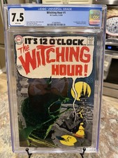 Witching Hour #1 1969DC Comics VG/FN Comic Book CGC 7.5 White Pages picture