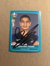 Wissam Ben Yedder, France 🇫🇷  UEFA EURO 2020 Panini hand signed picture