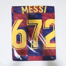 Lionel Messi Signed Barcelona 2019-20 Jersey 672 Goals Auto W/ certificate NEW picture