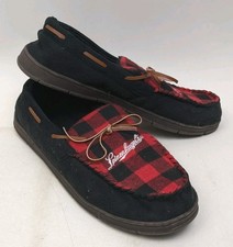 Leinenkugels Brewing Moccasins Slippers Buffalo Plaid Beer Advertising Shoes picture