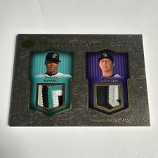 2008 UD Premier Combos Hanley Ramirez Troy Tulowitzki Dual Jersey /25 CP-RT picture