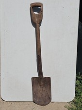 Wood No. 2 Spade Shovel Antique D Handle  picture