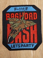 Vintage 1991 USAF 494th Tactical Fighter Squadron Morale Patch (F-111F)) picture