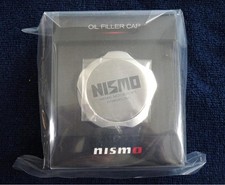 NISMO 40th Anniversary Oil Filler Cap for Nissan Logo Plate Rare New Unused picture