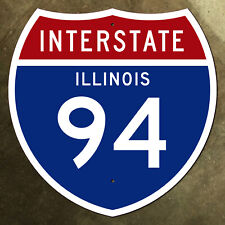Illinois interstate route 94 highway marker road sign Chicago Dan Ryan 12x12 picture