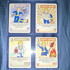 2019 Series 2 Fallout 76 Vault Boy Perk Card - Rare Gold Back picture