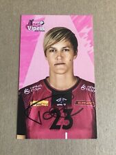 Zsuzsanna Tomori, Hungary 🇭🇺 Handball Vipers Kristiansand 2021/22 hand sign picture