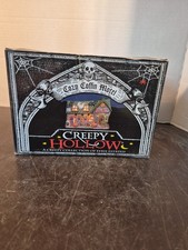 Creepy Hollow Cozy Coffin Motel Halloween Ceramic Village Town Midwest Cannon picture