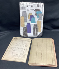 Vtg Sewing Pattern, New Look 6730, pant shirt skirt, S-XL, Uncut - ships free picture