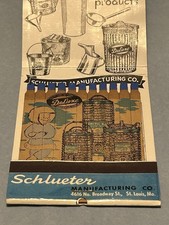 π₯π₯ Rare Full Unstruck Giant Feature Matchbook Arctic Boy Water Coolers π₯π₯ picture