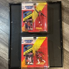 1992 Michael Jordan Kenner Starting Lineup. Chicago Bulls. Lot of 2  picture