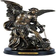 Michael San Miguel The Great Protector Archangel Defeating Satan Figurine Wooden picture