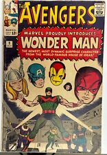 Avengers #9, KEY 1st App. & Death Wonder Man, VG, Marvel Comics 1964 picture