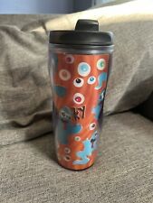 Starbucks 2004 Holographic Halloween Spooky Ghost Insulated Tumbler Mug Cup 16oz picture