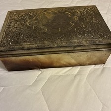 Vintage English Silver Cigar Cigarette Case picture