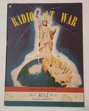 Vtg 1942 Radio At War Station Album Booklet KOL Seattle WA Mutual Don Lee WWII picture