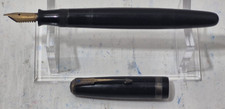 Vintage Parker Fountain Pen w/Parker Nib Black Barrel Unknown Model Vacumatic? picture