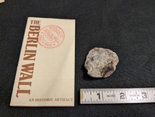 Berlin Wall Authentic Concrete Fragment Berlin Germany picture