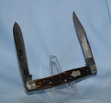RARE VINTAGE UNION RAZOR STAG LARGE KNIFE 1902-09