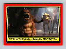 2004 Topps Star Wars Heritage ROTJ #48 ENTERTAINING JABBA;S DENIZENS picture