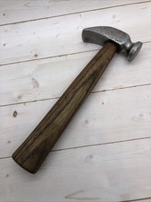 Vintage 9 Oz Cobblers Hammer 1” Face 8 1/4” Long Leatherworking picture
