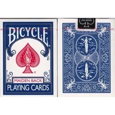World’s Best Marked Cards Bicycle Ez Instant To Read Pro Magicians Blue picture